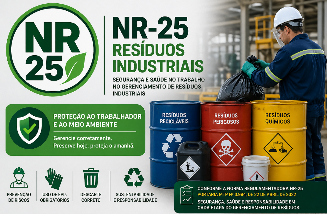 Course Image NR 25 - RESÍDUOS INDUSTRIAIS